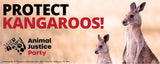 Bumper Sticker: Protect Kangaroos!