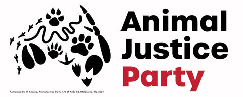 Bumper Sticker: AJP Logo on White