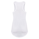 Women's Racer Back Singlet - White or Black