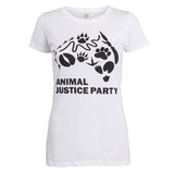 Women's White Fitted T-Shirt